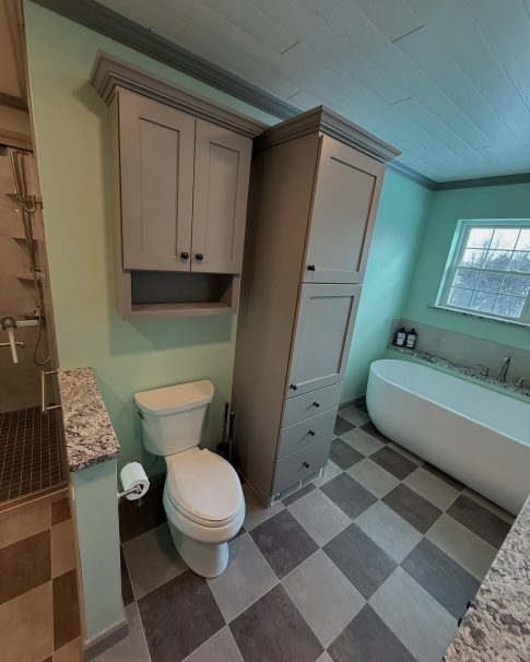 bathroom before