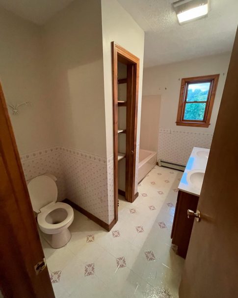 bathroom before
