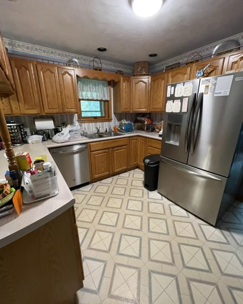 kitchen before