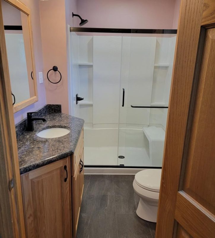 small bathroom remodel