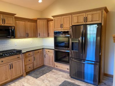 wood kitchen